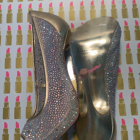 Kristen Cavallari CL PeepToe High Heels size 8.5 - Picture 3 of 4